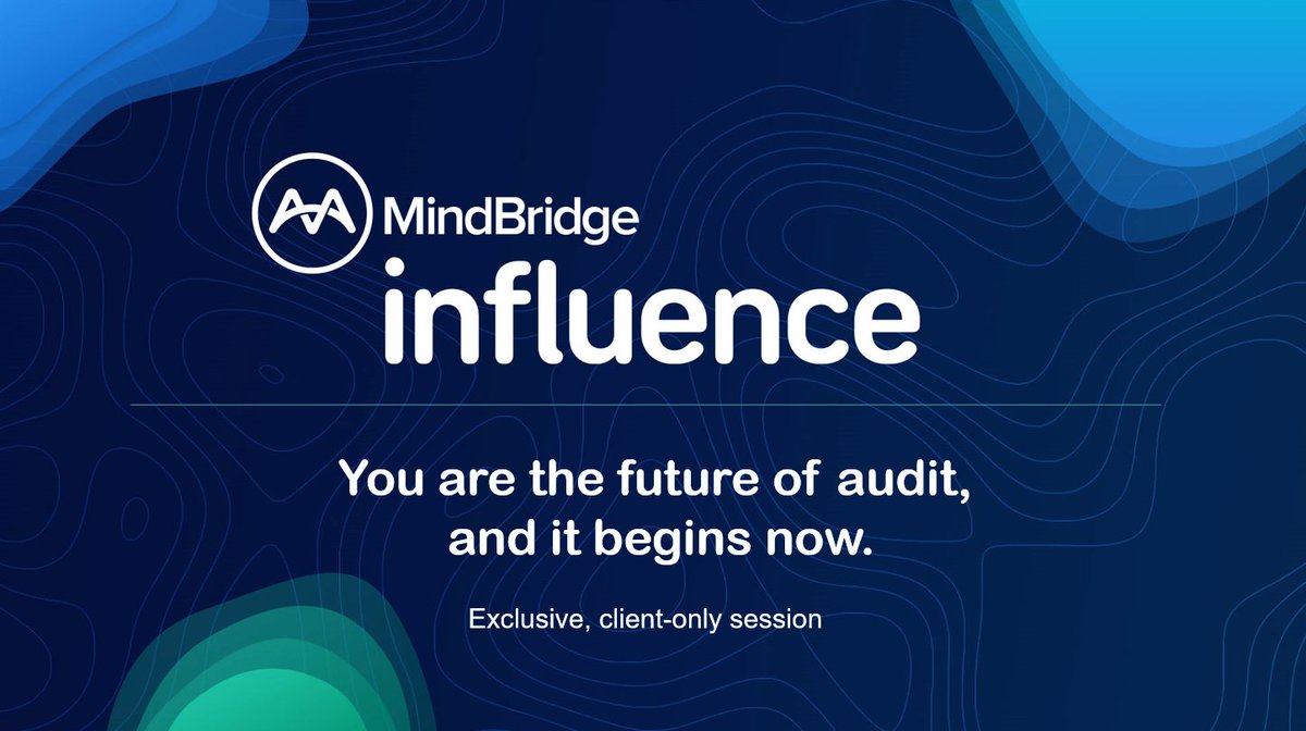 mindbridge_ai's tweet photo. Kicking off the morning session of #MBInfluence! Exclusive to MindBridge clients, this session includes success spotlights, product updates, and discussions on the state of #AI for #accounting!
#CPA #charteredaccountant #auditors #fintech #FutureOfAudit https://t.co/ODklxqVcFQ
