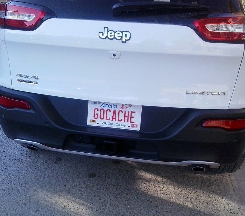 landsharkz's tweet photo. We know some pretty crazy geocachers here, we even work with some, but getting a custom license plate? That's dedication! Do you know anyone who is this geocaching crazy? 🦈#geocachingadventures #gocache https://t.co/UDdXNNJq68