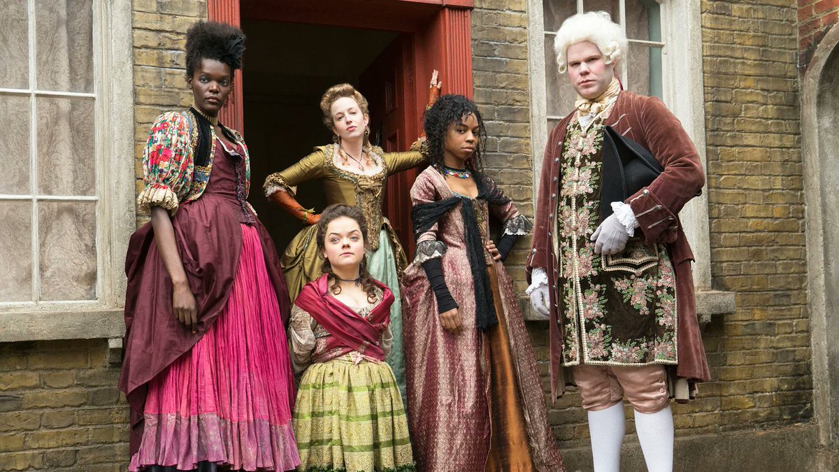 59) Harlots - What do you mean you're not watching The Great 18th Century Sex Wars of Covent Garden? How stale & lifeless historical dramas are compared to the lusty energy of the intrigues between rival madams & their famed employees. Much more than a romp or five  @starzplayuk