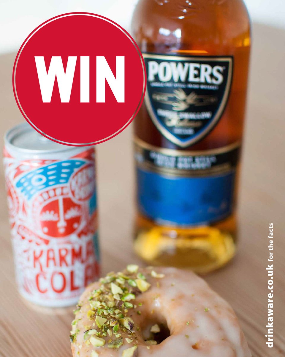 To celebrate #WorldWhiskyDay this Sat, we’ve teamed up with Oh Donuts for something sweet.

One lucky follower could win a box of Powers &amp; Cola glaze donuts, a bottle of Three Swallow AND bag of merch. To enter, RT &amp; mention a friend who'd love this!

Info shwca.se/Powers