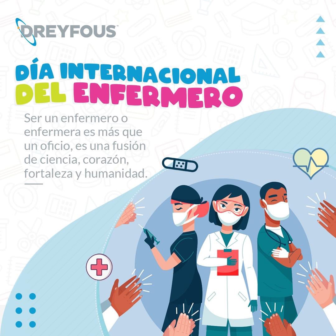 Dreyfous's tweet photo. Queremos dedicar esta publicación especial a todos los profesionales de la salud por demostrar su gran corazón ❤ al hacerle frente a la pandemia, aun cuando sus propias vidas estén en riesgo. ¡Son nuestros héroes! 👏🏼#DíaInternacionalDelEnfermero 
#Dreyfous https://t.co/UQjIvpKpS6