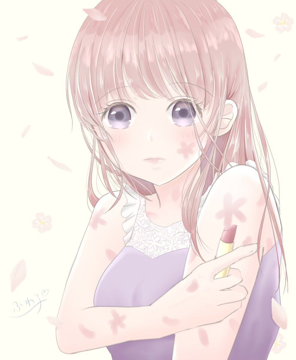 可愛らしい女の子を描くのが好きです お話するのも好きなので気軽に話し掛けて ふわこ 低浮上のイラスト