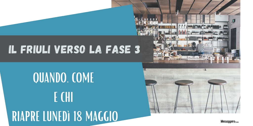 Chi (e come) riapre il 18 maggio in #Fvg: caffè a 30 centimetri dal bancone nei bar, negozi di abbigliamento su appuntamento. Ecco cosa c'è da sapere
via <a href="/messveneto/">messaggeroveneto</a>