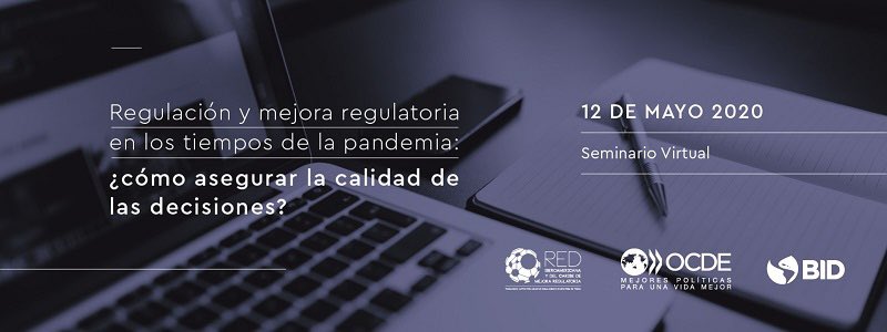 OCDE_RLAC's tweet photo. Hoy, seminario virtual “Regulación y #MejoraRegulatoria en los Tiempos de la Pandemia” organizado por @REDiberoamer con apoyo de #OCDE #OECD https://t.co/m5aOfoWDHe