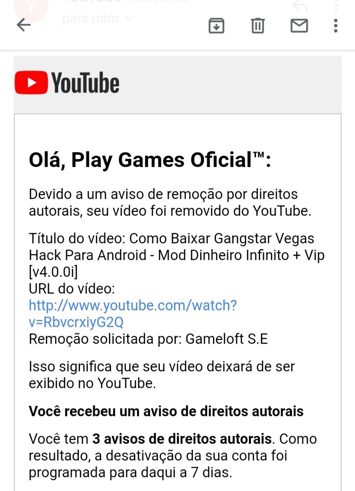 PlayOficialTM's tweet photo. @gameloft @gameloft Hello Gameloft, I received three copyright notices from Gameloft S.E on my YouTube channel. In the videos, I taught how to download the company's games on other sites. I know I made a mistake, but my channel is about to be deleted. I wish you could remove the strike. 😔 https://t.co/foOAFsJa6k