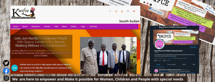 KWifce's tweet photo. We are here to empower and make it possible for Women,Children and people with special needs . https://t.co/MdP8FdHieG