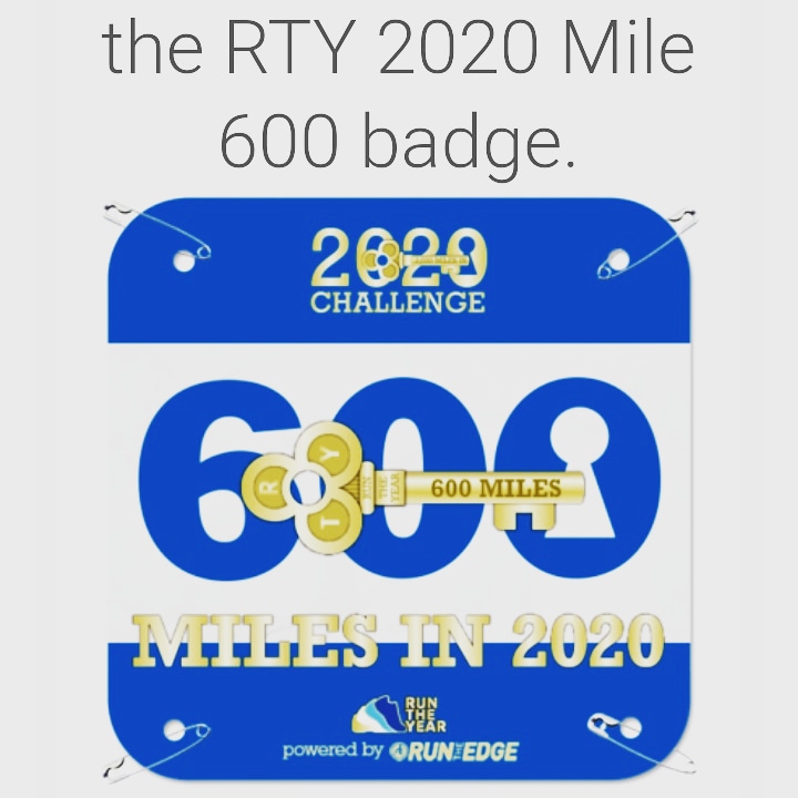 Yay! I just hit 600 miles on RTY 2020 challenge! 2,020 miles in 2020!🎉🚶‍♀️😃 
@RunTheYear2020