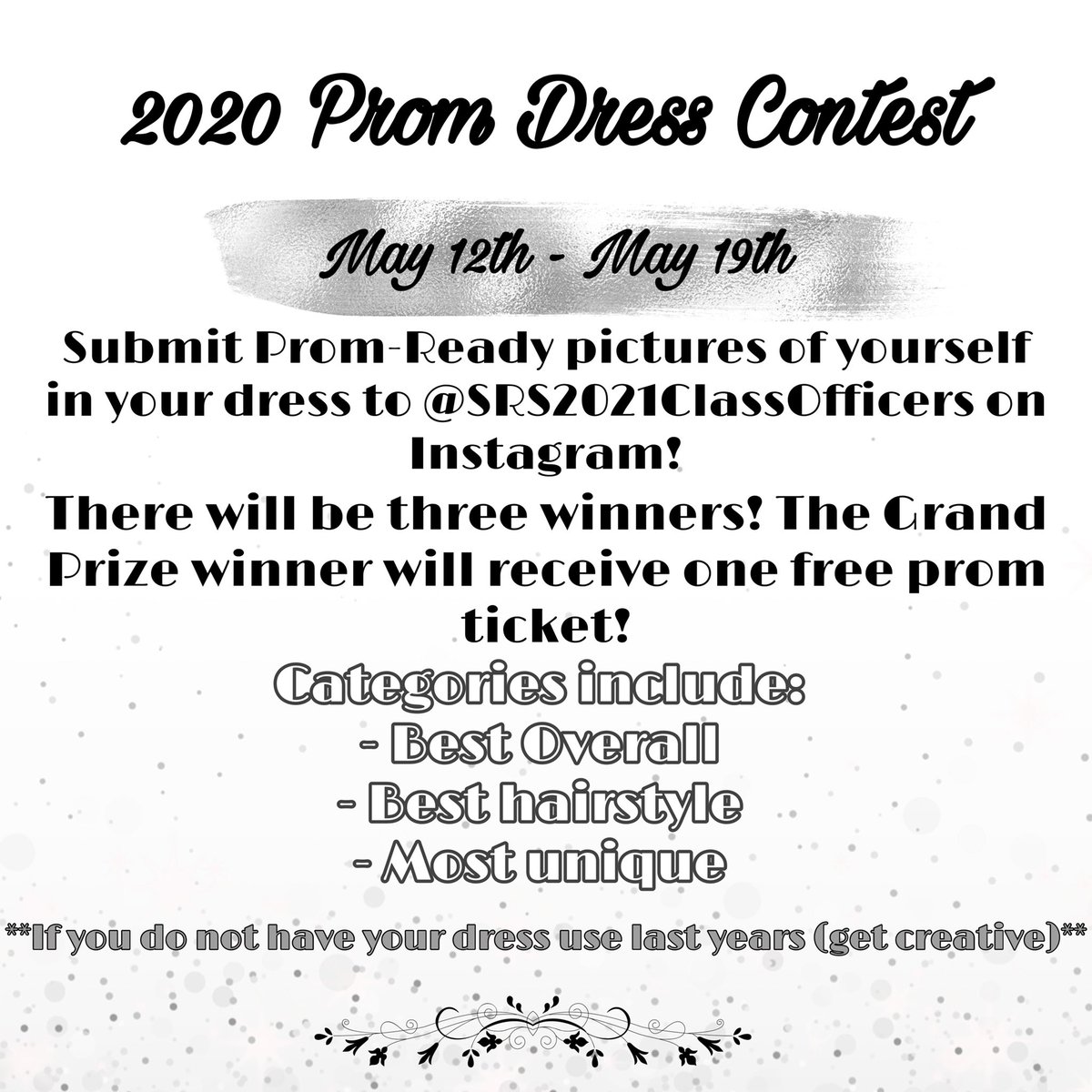 STRHSPromDress's tweet photo. submit your entries to our insta!!!💚✨ https://t.co/uiahc1qD95