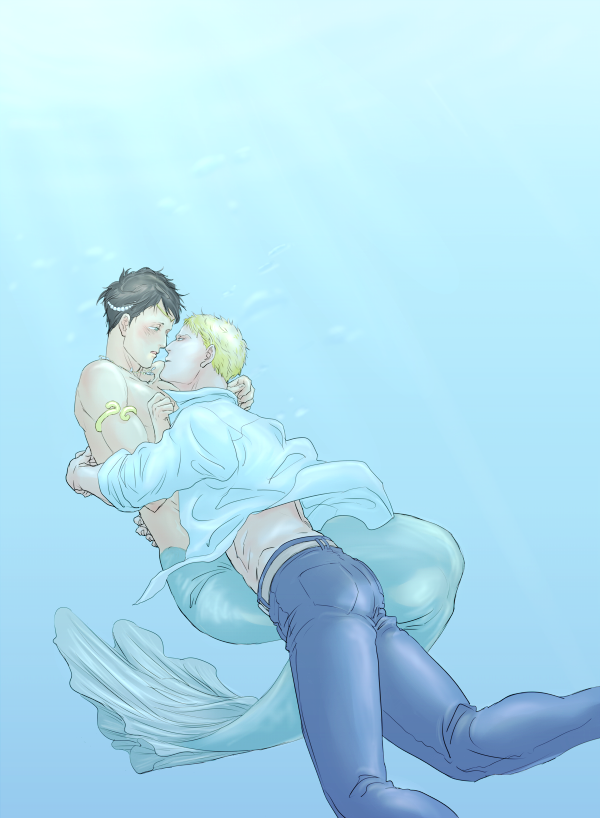 cho_mo_c's tweet photo. 以前寄稿させていただいた絵です。
ベル人魚、二枚目はライベルです。 https://t.co/AmLQoXFVhJ