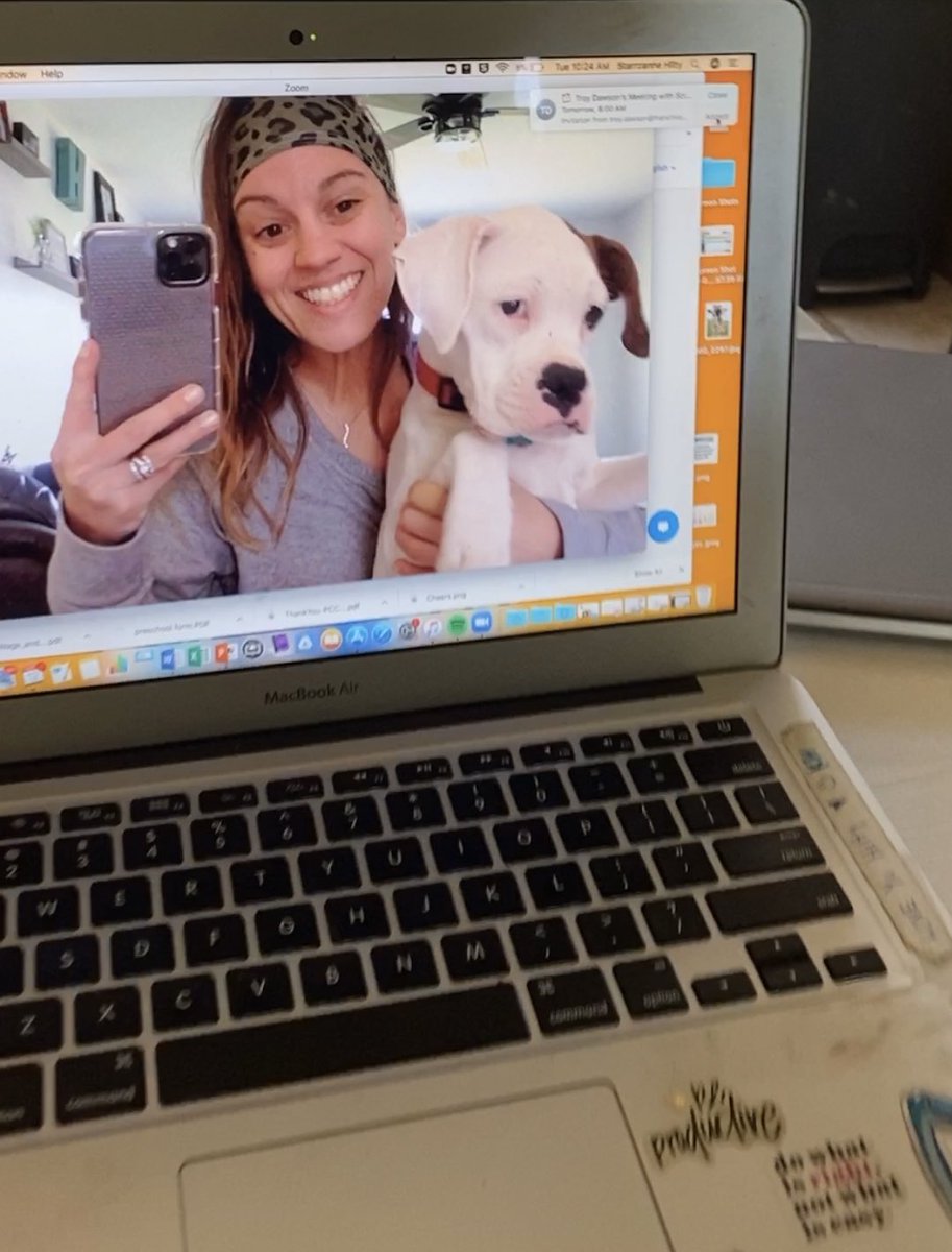 s_hilty03's tweet photo. This is the fun youβre missing out on when you donβt join my zooms!! Funny kids and silly puppies!! #whereiseveryone #werefun #virtuallearning https://t.co/ZJ9GFWajoe