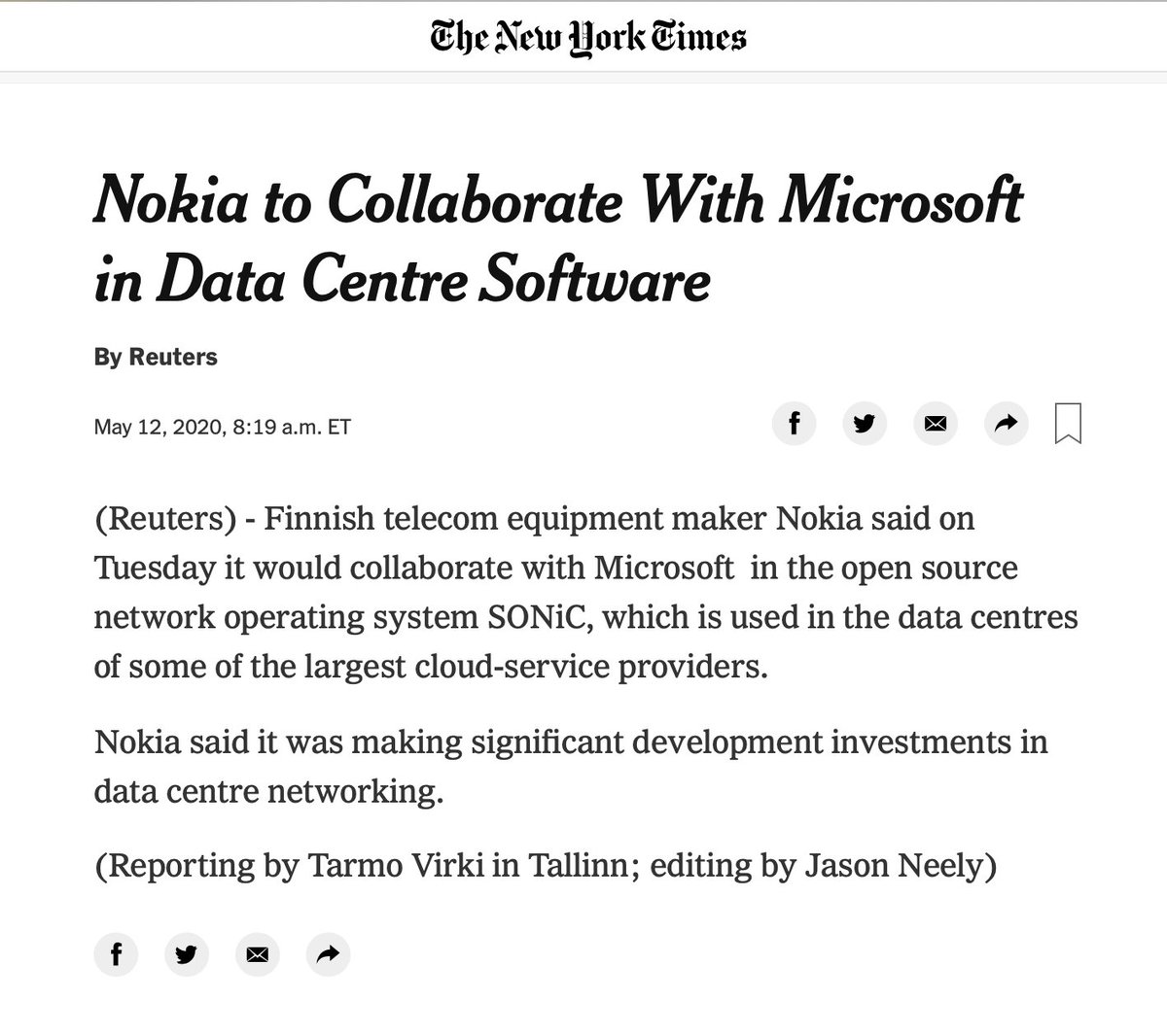 Super-SONiC! <a href="/nokia/">Nokia</a> is proud to partner with <a href="/Azure/">Microsoft Azure</a> &amp; the #SONiC ecosystem to drive the most robust &amp; capable chassis-based SONiC implementation possible. 

nokia.ly/2y0bdMa