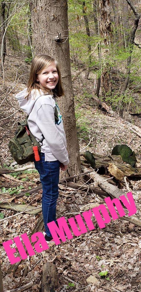 Ella Murphy. She is a 4th grader at CMS. She's smart, funny and has a heart of gold. Every day she finds a way to be kind to others, like cooking dinner, helping around the house. Over the last month she's helped me make masks and draw pictures for the department of aging.