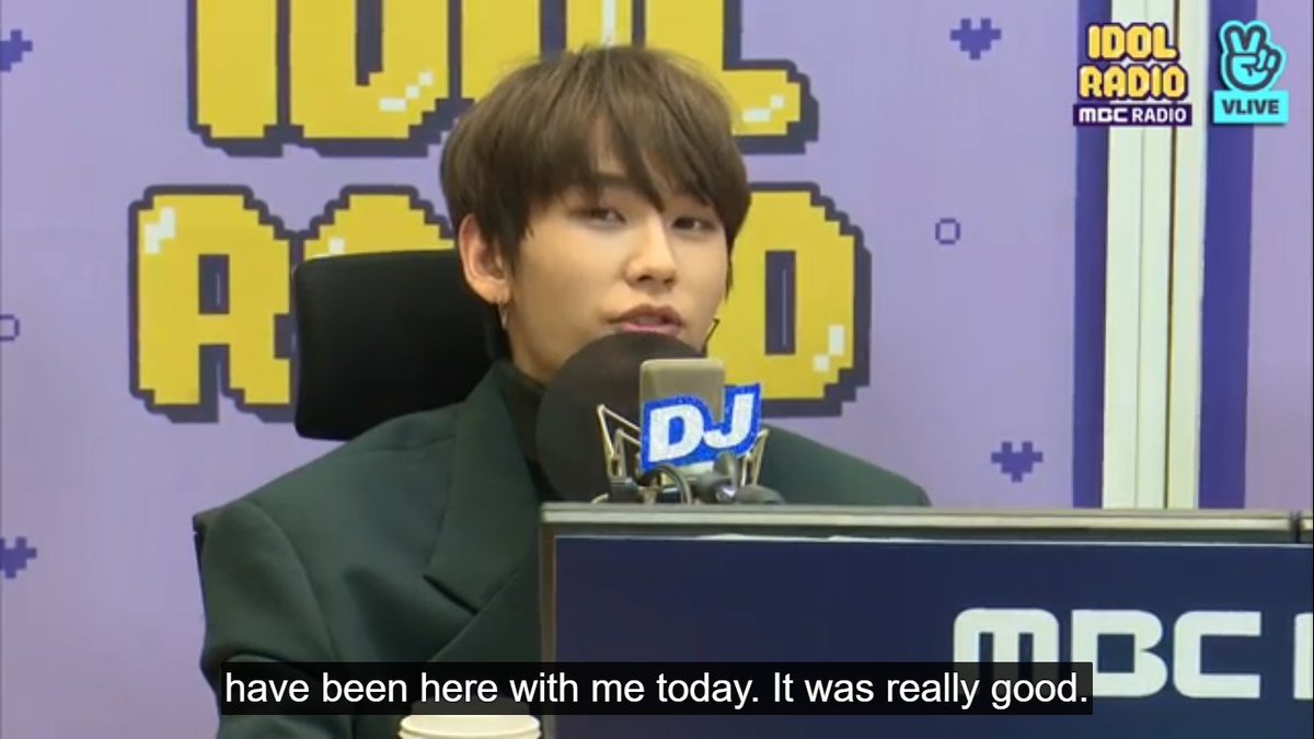 Ilhoon would always regard Idol Radio as Eunkwang's show and not his. (OMG I LOVE HIM SO MUCH)