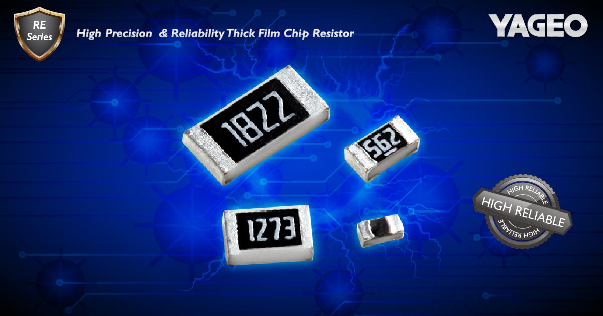 RE precision #resistor series perfect for #consumer #electronics 
yageo.com/en/Product/Ind…

#powersupply #components #hardware #passive #yageocorporation #resistors #thickfilm #manufacturers