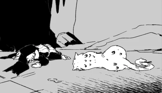 (マフラーぺろっとなってるのとリンデちゃんくたっと丸くなってるのはわりと楽しみながら描いてました) 