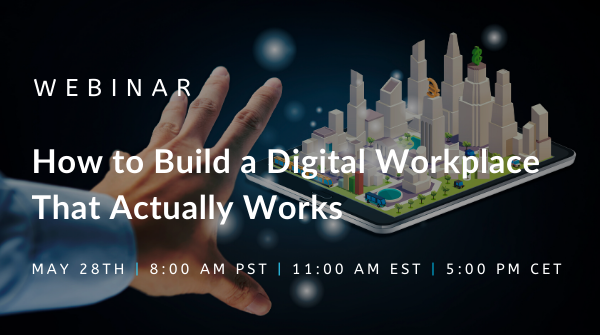 sinequa's tweet photo. We've been forced to embrace the #digitalworkplace overnight, but what are the key building blocks to making it work for your team in a cost-effective way? Learn from a real-life use case on how to improve your #DigitalWorkplaceStrategy.
Register here: https://t.co/hM2bakvpH3 https://t.co/fcAMBAywUu