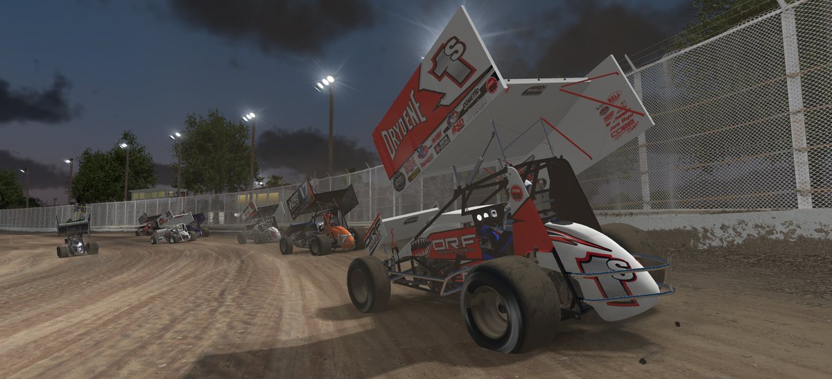 TeamDrydene's tweet image. Ready for a @WoOLateModels @WorldofOutlaws eDirt Racing Shootout on @CBSSportsNet. 8PM tonight, see you at the virtual @TheDirtTrack 🏁
@CoreyGordon23 @SBR_TeamZero 
@sharkracingWoO @LSchuchart1s @JacobAllen1a 

📷: @JoeGrabianowski/@IracingJz 

#RacingTogether #GoTeamDrydene