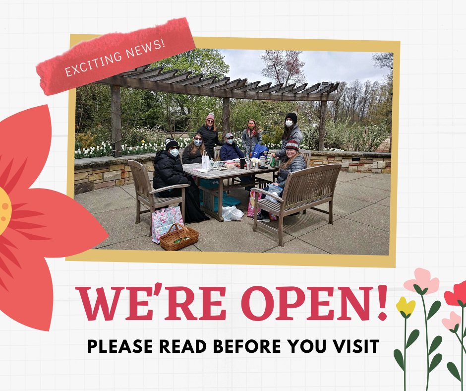 We're open! But there is a lot to know before you go! Read here: kingwoodcenter.org/visit/kingwood…