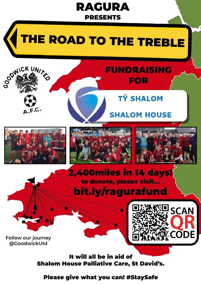 GoodwickUtd's tweet photo. This distance is the equivalent miles of every return journey to all our away fixtures and the total traveled by the away teams to Phoenix park during that historical season. (2/3) https://t.co/vQ5ht2rccj