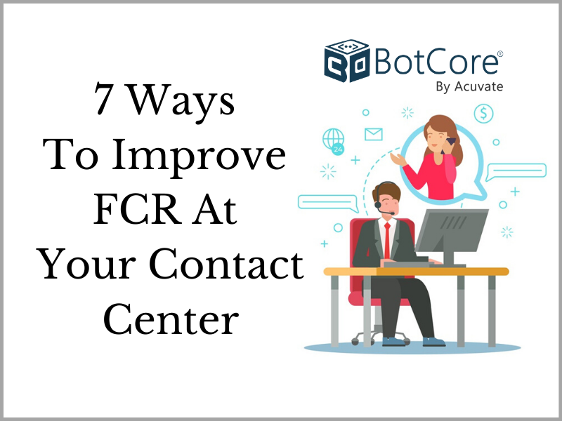 Acuvate's tweet image. 7 Ways To Improve #FCR At Your #ContactCenter ow.ly/nUzf50zE077
#FirstCallResolution #AI #ConversationalIVR #Chatbots