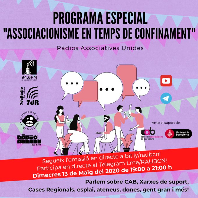 Associacionisme en temps de confinament