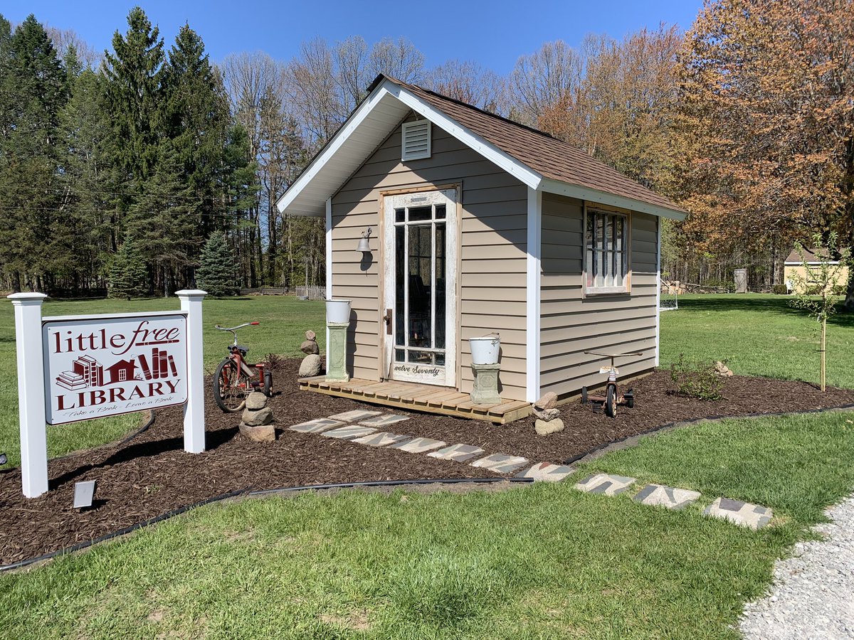 A huge shout out to Zach Chludil and Rootnote Landscape Solutions for donating time and material for landscaping our Little Free Library! Thank you for all you do for our community! ❤️