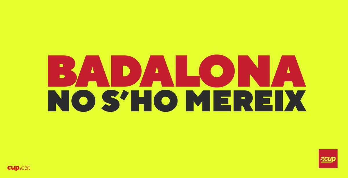 El trilerisme del PSC i les complicitats que ha trobat imposen el sentir del vell règim. 

Amb el vet real a <a href="/mariadolorsa/">Dolors Sabater Puig</a> i <a href="/guanyembdn/">Guanyem Badalona</a> des del minut zero el PSC ha fet a Albiol alcalde.

Badalona no s'ho mereix #BadalonaValenta