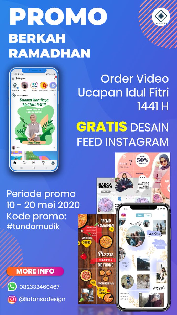 Ngiklanin kerjaannya suami ah~
Yuk yang mau order 💕