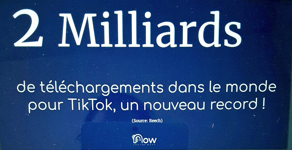 loutro1990's tweet photo. Autre tendance forte pendant la #Pandemie #COVID19
La montée en puissance de #TikTok

Besoin de légèreté et #challenge 😎
 #nowevent https://t.co/I56xn2FacH