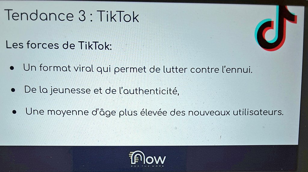 loutro1990's tweet photo. Autre tendance forte pendant la #Pandemie #COVID19
La montée en puissance de #TikTok

Besoin de légèreté et #challenge 😎
 #nowevent https://t.co/I56xn2FacH