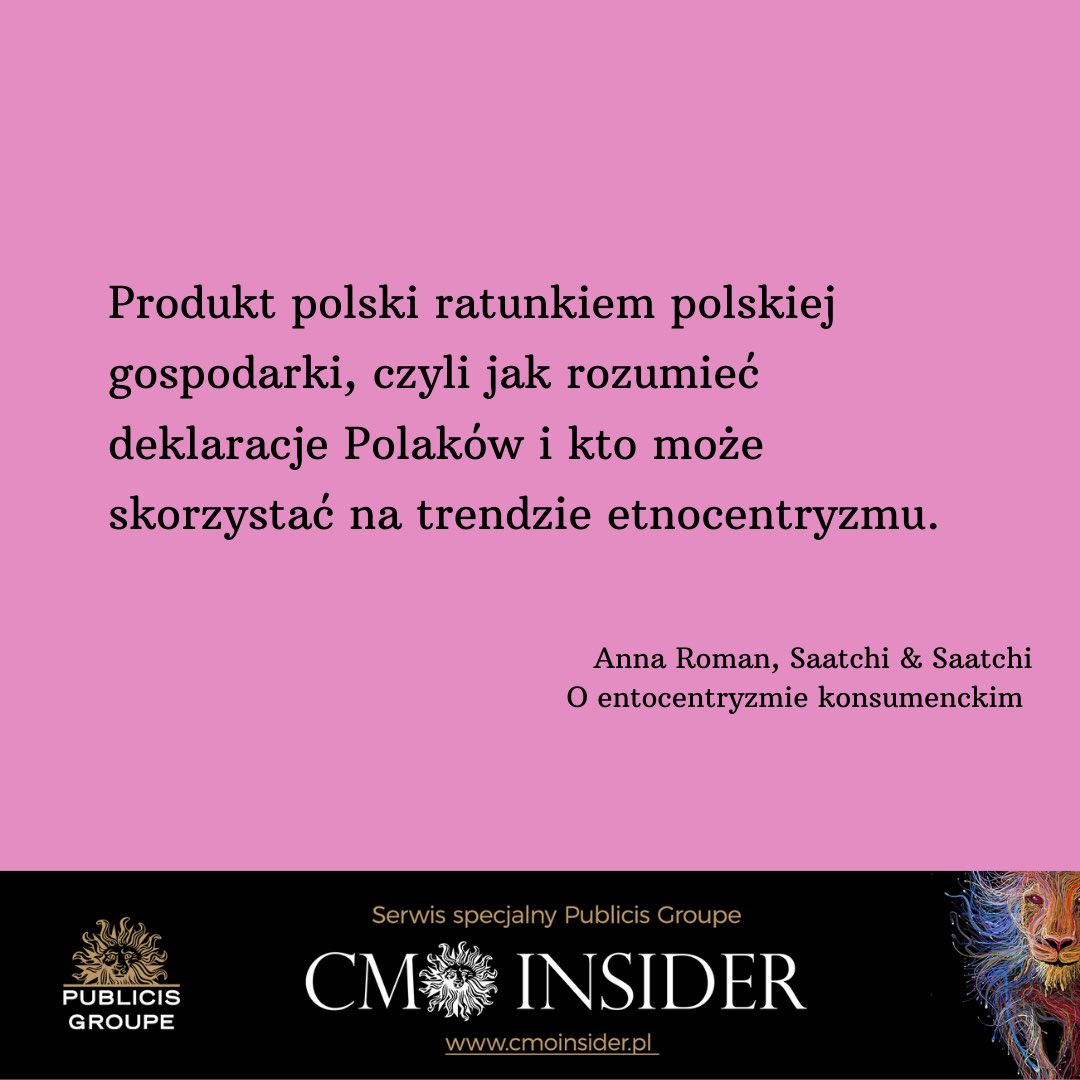 MSL_PL's tweet image. W dzisiejszym 👉cmoinsider.pl
Czytajcie!
Polecamy!

#PublicisGroupe #PowerofOne #CMOInsider #badznabiezaco
