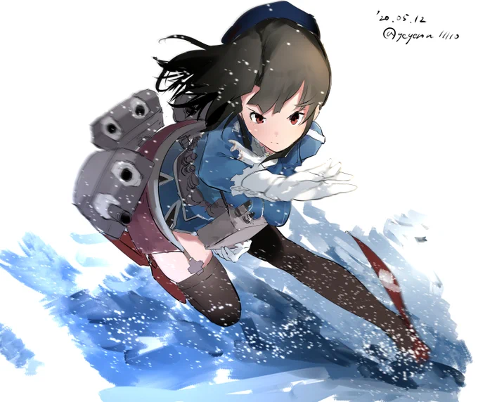「大人しくなさい!」

30minオーバーです。

#艦これ版深夜の真剣お絵描き60分一本勝負
#艦これ版真剣お絵描き60分一本勝負_20200512

#げげの箱庭 