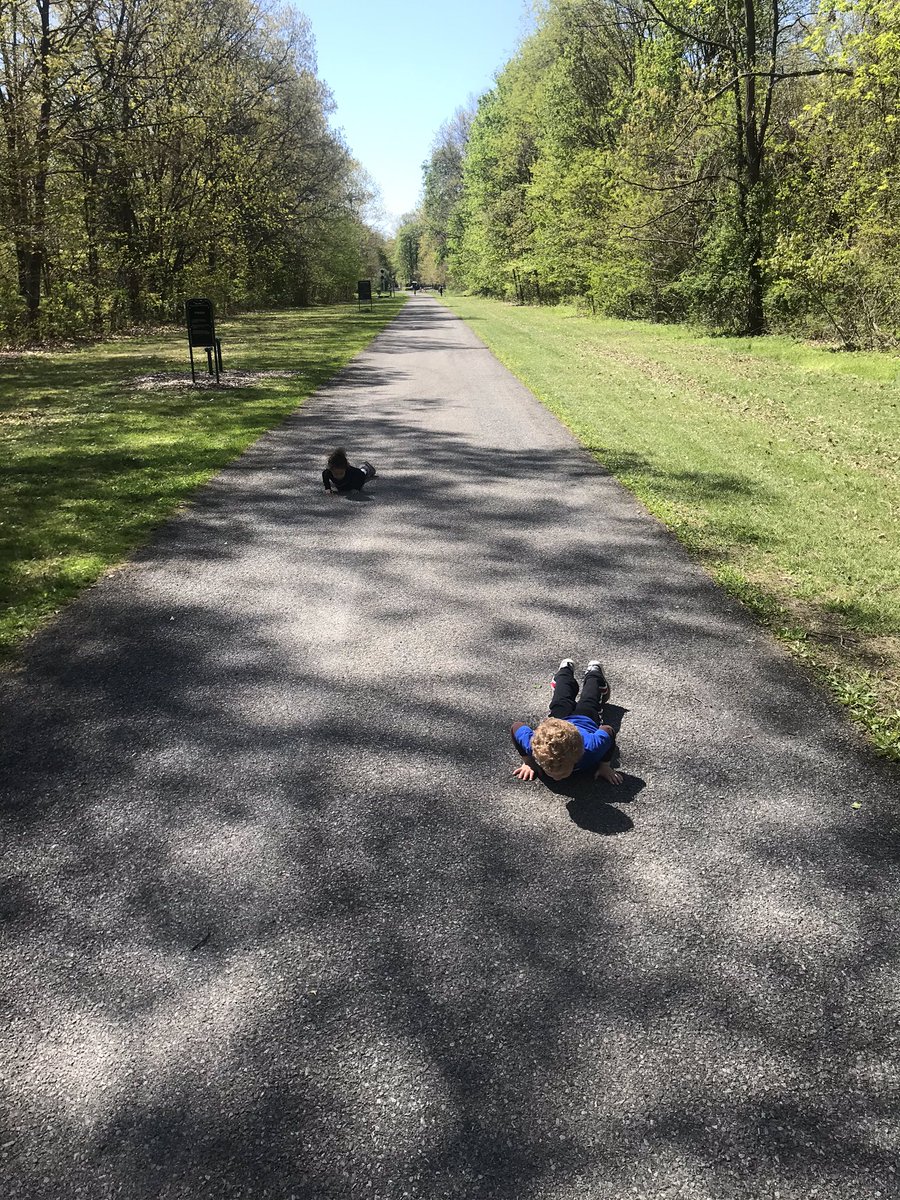 Got some great weather! Get outside and get moving! Little Circuit training for the young kids today