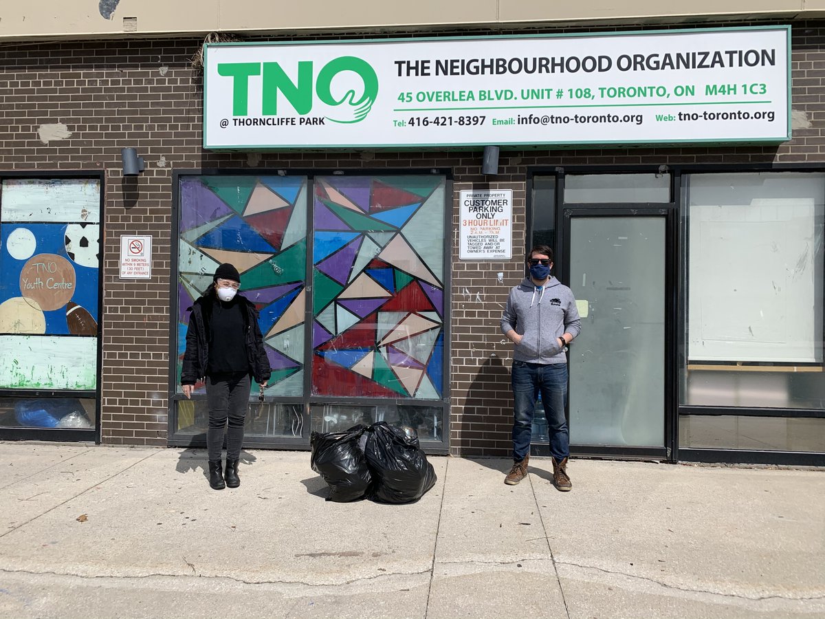 TNOtoronto's tweet image. As one of the women in our sewing collective said, the project allowed her “to be busy during this social distance time and have less mental pressure about this epidemic. We are so appreciative of everyone’s support and commitment on this successful project #communitylove