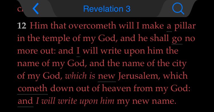 And so the messages to the churches were real issues to real local churches (with a spiritual instruction to us as well - “He that hath an ear”)I said that to prove this:To show that salvation really is a process beginning at the moment we believe & prefected at His coming: