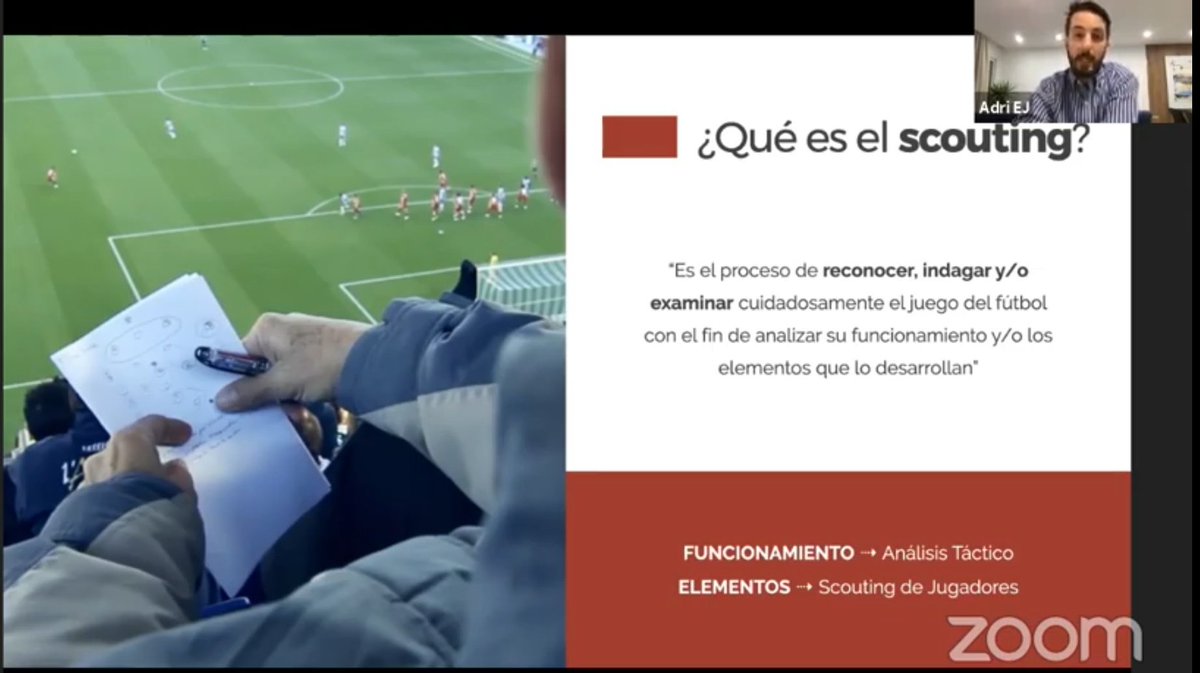 'Para hablar de scouting lo primero es saber qué es el scouting' @aesparraga ahora en directo en @Futbol_Practico.

👉 youtu.be/0Icjkevdmw8

#analistadeportivo #analisisdeportivo