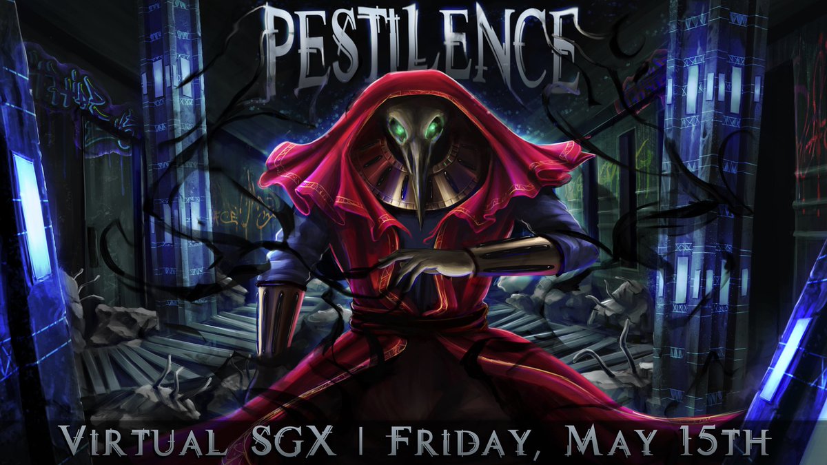 ThirdEyeStout's tweet photo. We are excited to be releasing Pestilence this Friday, May 15th at Virtual SGX! Here is a trailer to pique your interest: https://t.co/0wWsBVhk86 

Here is the link to Virtual SGX:
https://t.co/KG67dq9uBq https://t.co/a65kGBIZPF