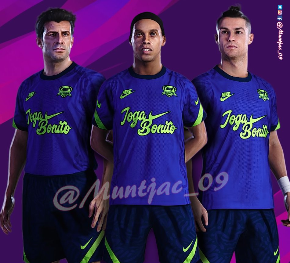 Muntjac_09's tweet photo. Just do it e joga bonito ! Nike All Stars concept kit #eFootballPES2020
Real Legends with @JuniorMantis https://t.co/GaabX71iSG