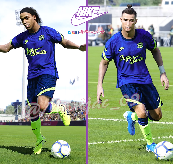 Muntjac_09's tweet photo. Just do it e joga bonito ! Nike All Stars concept kit #eFootballPES2020
Real Legends with @JuniorMantis https://t.co/GaabX71iSG