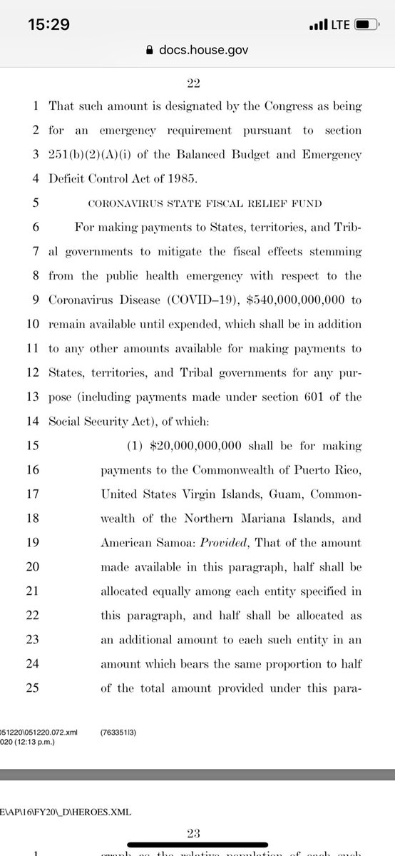 Ohhhhh baby, here comes the state bailouts. $540,000,000,000, so if you’ve overextended yourself on all your state pension programs, Nancy is gonna take care of you. Even you, Puerto Rico!