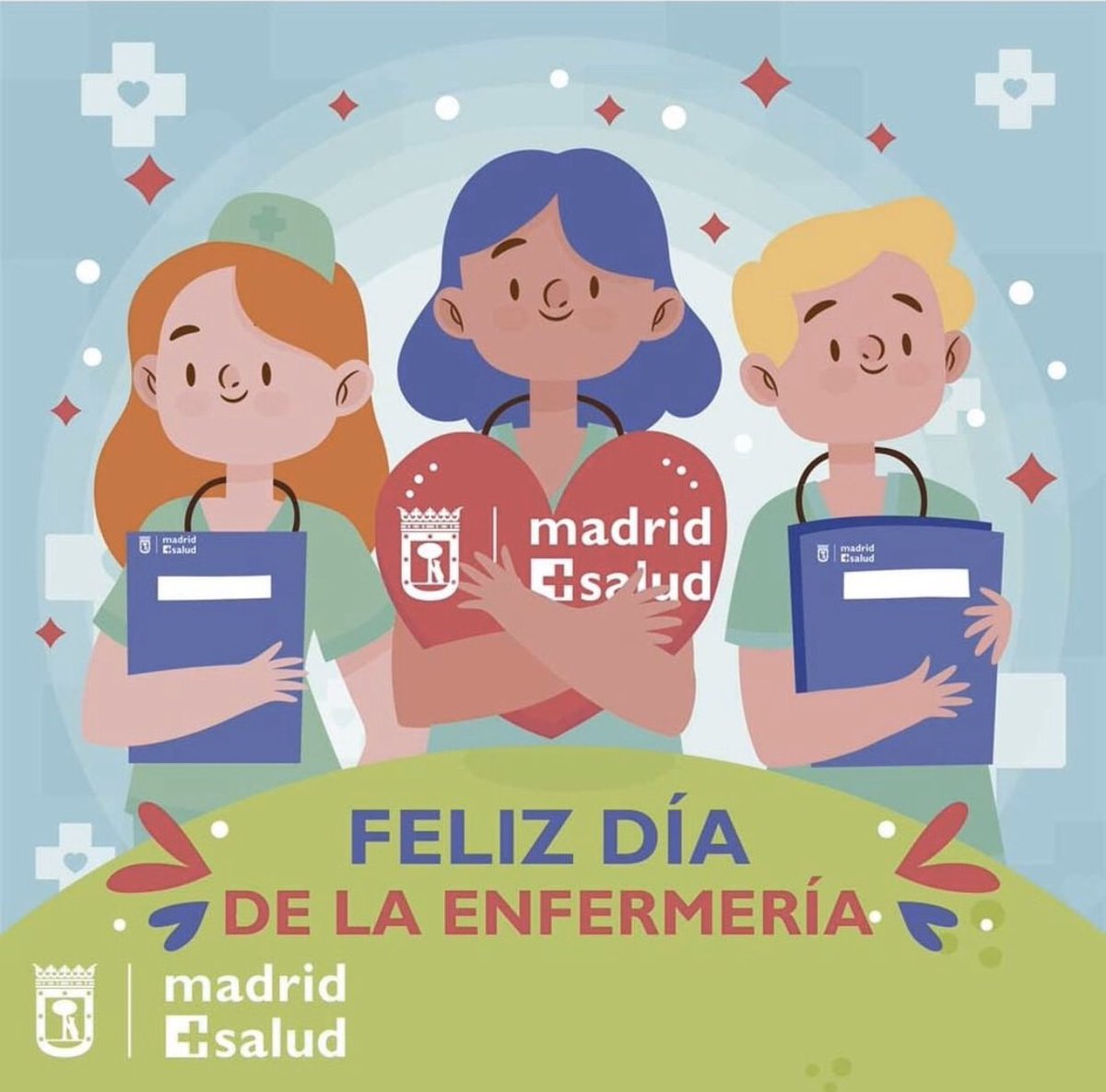 No hay GRACIAS suficientes para poder expresar lo que sentimos por todos los enfermeros y enfermeras que cada día dan lo máximo por la ciudadanía, anteponiendo su trabajo a su familia, su seguridad y, por desgracia en algunos casos, hasta a su vida.