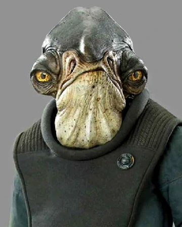 ADMIRAL RADDUS: FLEET COMMANDERTime for a look into our favorite Mon Calamari based on Winston Churchill. Physically, I mean, because as far as I know Raddus is not necessarily pro-genocide.At the time of Rogue One, he's in command of the Rebel Fleet.