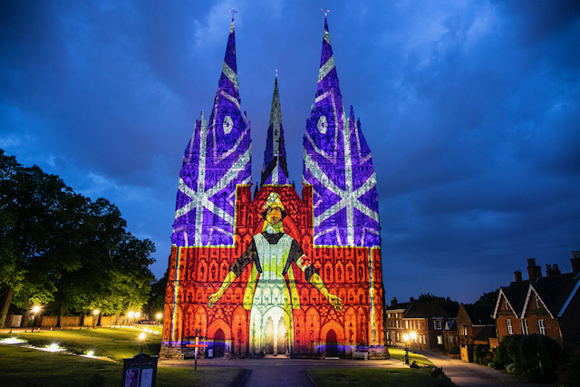 In a tribute to nurses everywhere, a moving artwork for #InternationalNursesDay will be projected onto the Defence Medical Rehabilitation Centre in Nottinghamshire, highlighting Florence Nightingale’s 200th birthday. #ThankYouNurses #NHS Read more: ow.ly/ycRs50zEmLX