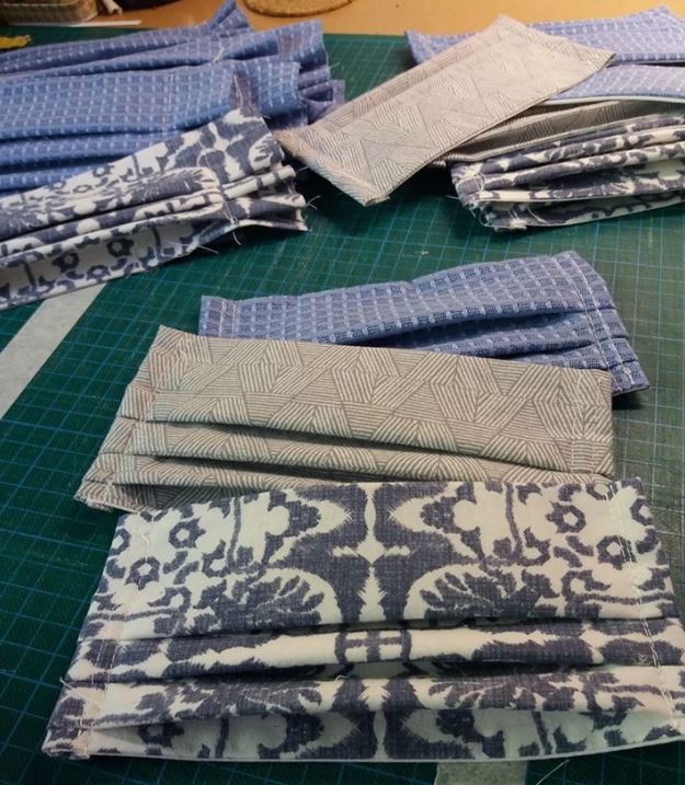 grace0051's tweet photo. I've made over 70 pleated masks for our local group. but also some fun ones as a birthday present @bigcommunitysew #bigcommunitysew https://t.co/JanzfA5ABu