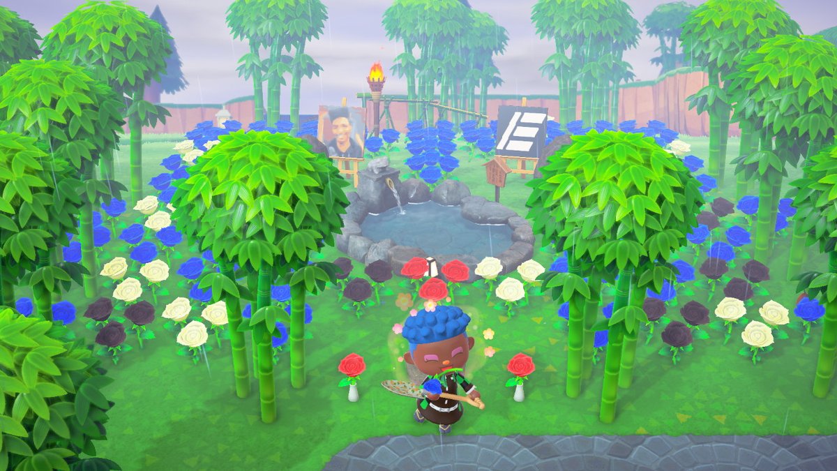 jstew_tm's tweet image. Etika Forest. Happy Birthday My boi see you soon &amp;lt;3 # Etika30 #AnimalCrossing #ACNH