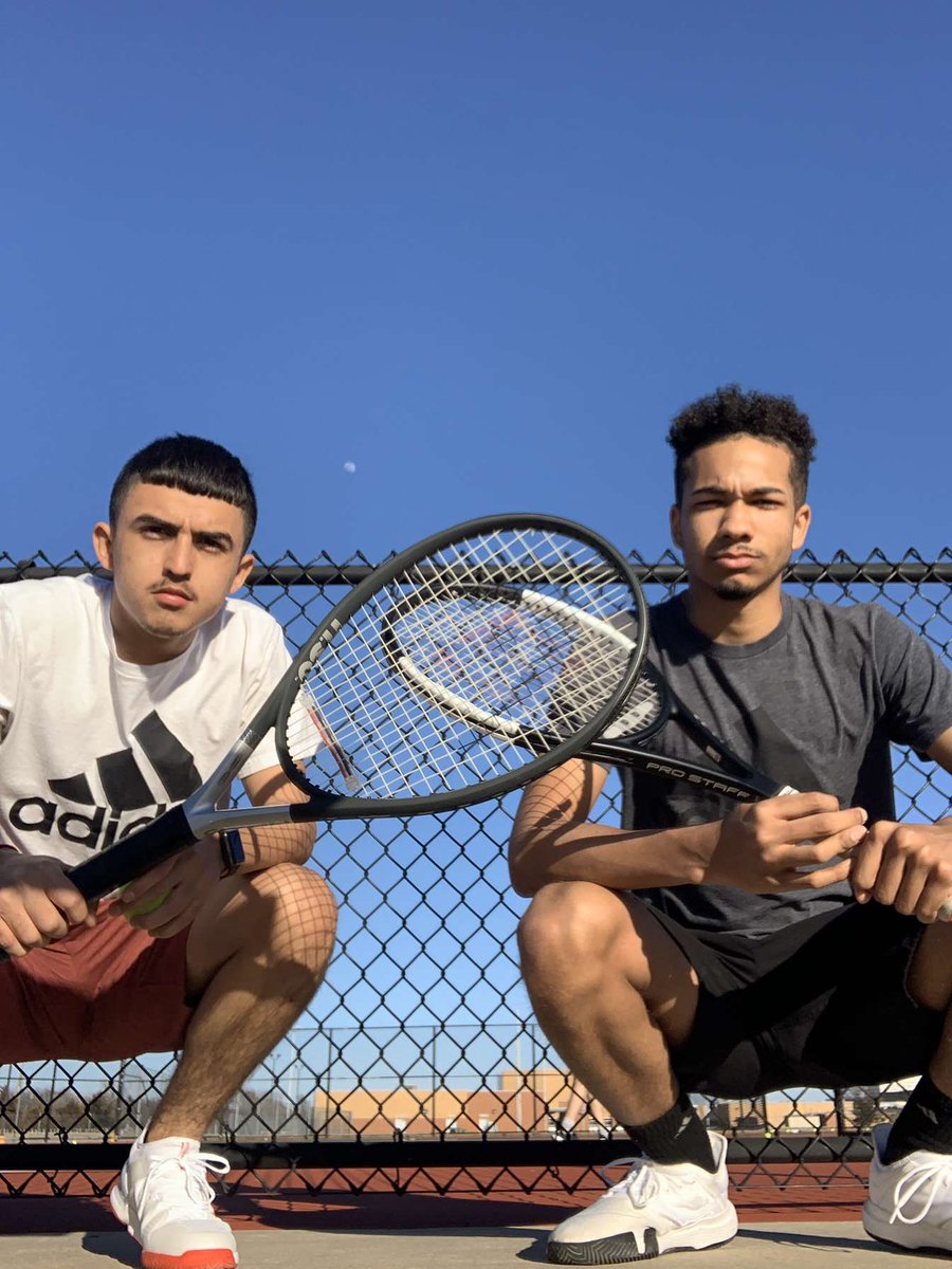 Disappointed the season didn't happen but Anthony and Trevor were ready! Go Falcons!