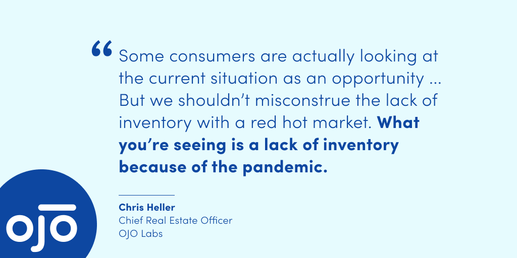 ojolabs's tweet photo. @ojolabs' @ChrisHellerCEO joins @bradInman on The Daily Dispatch to discuss how the pandemic has impacted homebuyers and sellers, and what agents can do to adapt. Tune in to learn more: https://t.co/ARURLYQg8V

#ojolabs #ojohome #realestate #research https://t.co/akW1o7fSv0