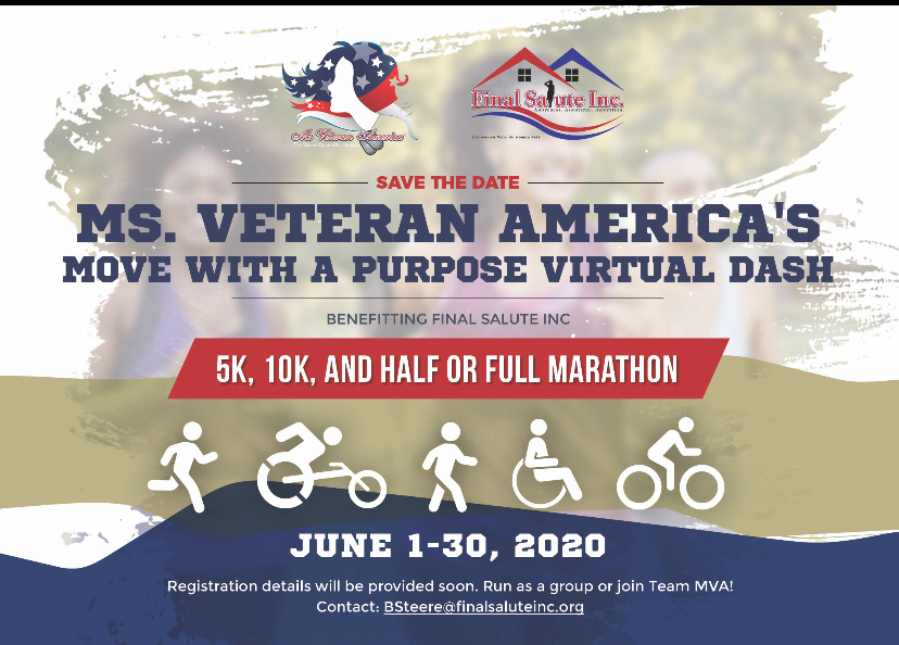 MSVETAMERICA's tweet image. Hello everyone!  Looking for a good cause?  Want to do something that will help a community?  Here's your opportunity.  #SaveTheDate  -- the Inaugural @MSVETAMERICA #MoveWithAPurpose Virtual Dash - benefiting @FinalSaluteInc   More details to follow - stay tuned.