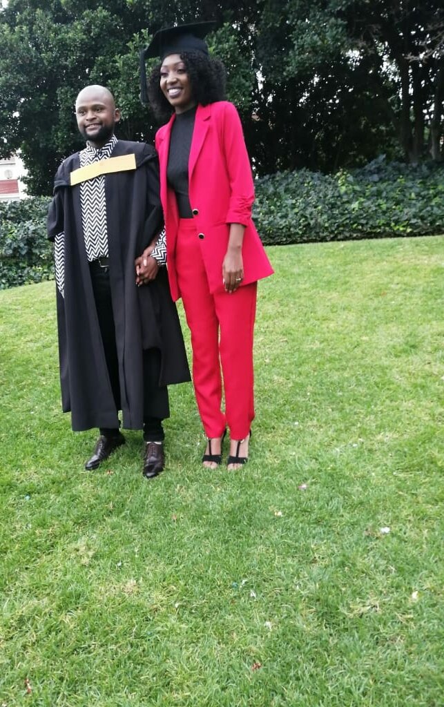 fiilwe's tweet photo. Congratulations to my husband Dr Legwete. I love you so much.#LockdownGraduationDay https://t.co/06CEFN6om3