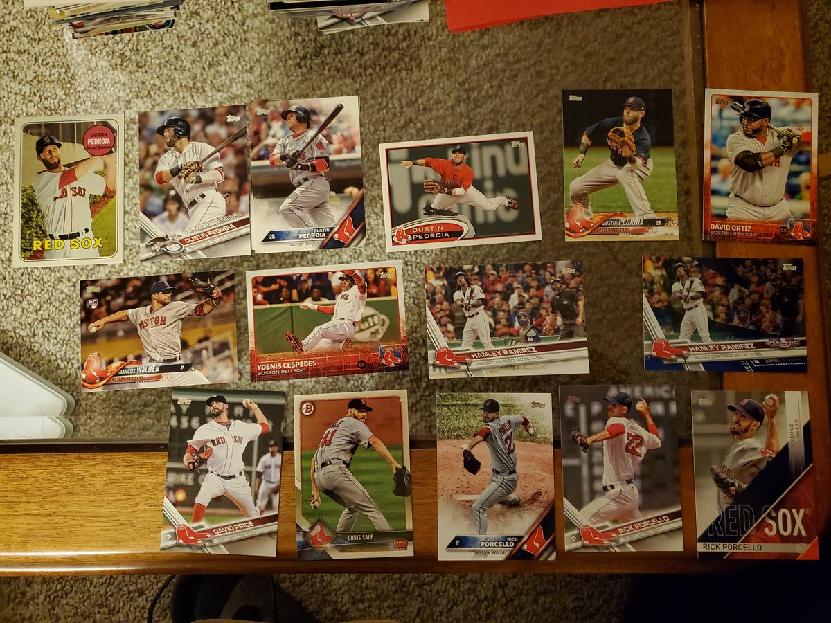 Red Sox .25 each5 for $1